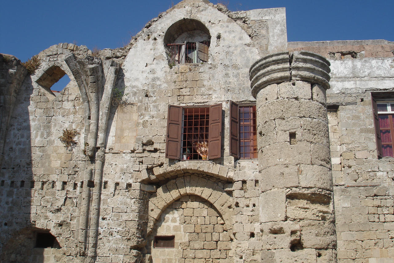 Another old building in Rhodes