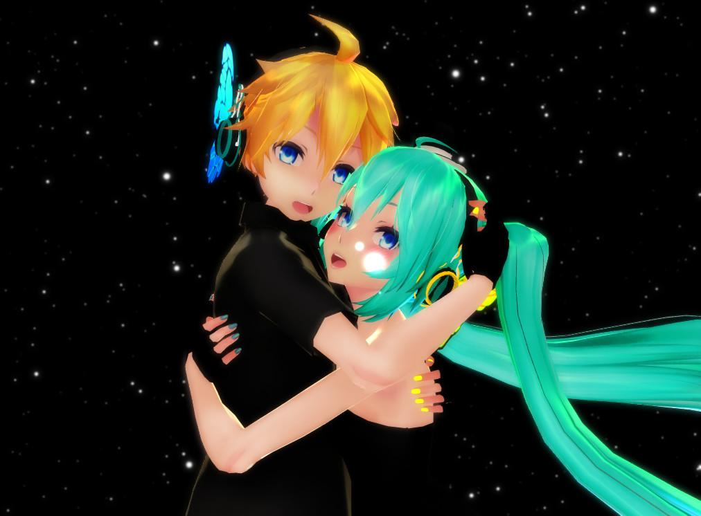 Len x Miku Magnet MMD