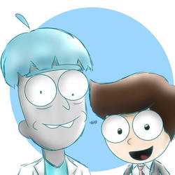 Doofus Rick and Lawyer Morty