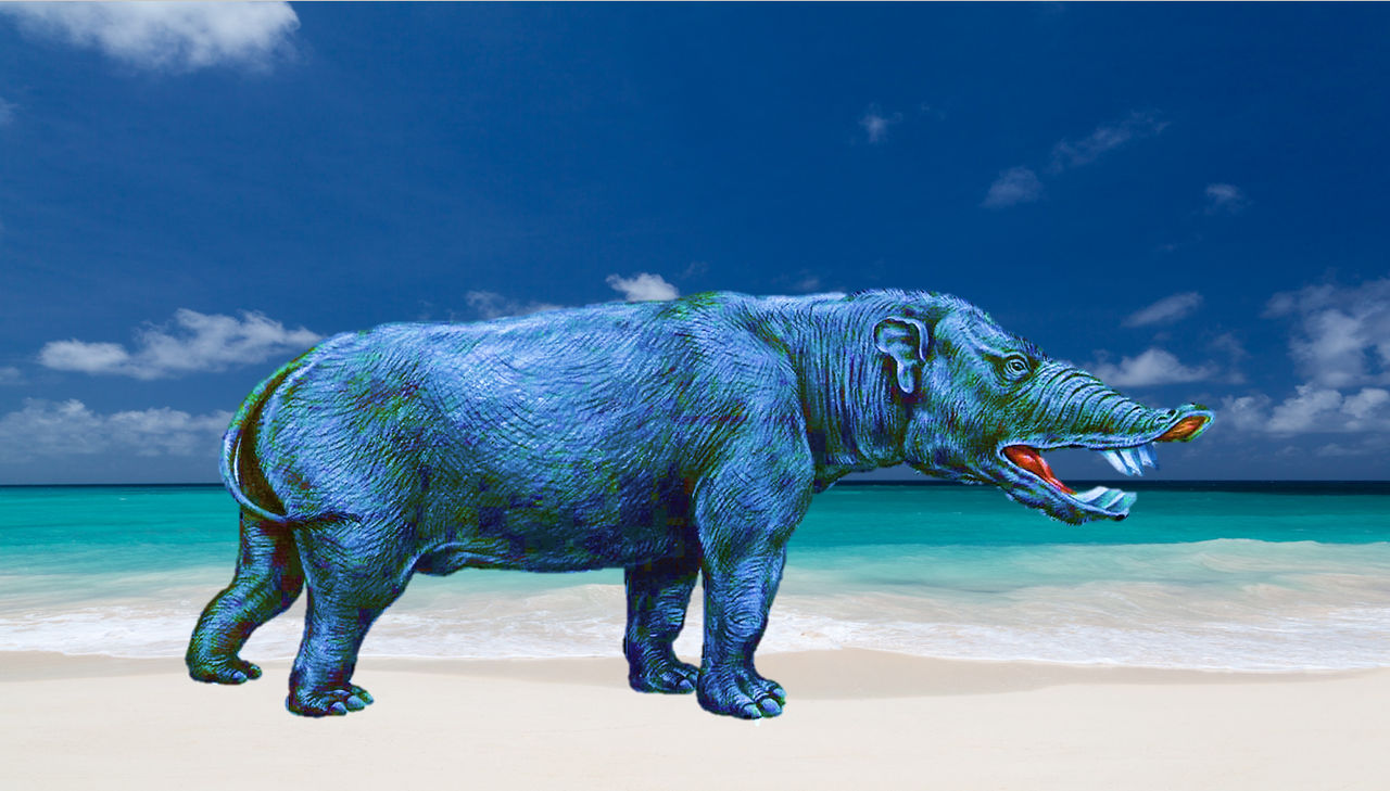 Pyrotherium Pyrotherium The Ancient Zord Of Water by zippyzoomy5 on DeviantArt