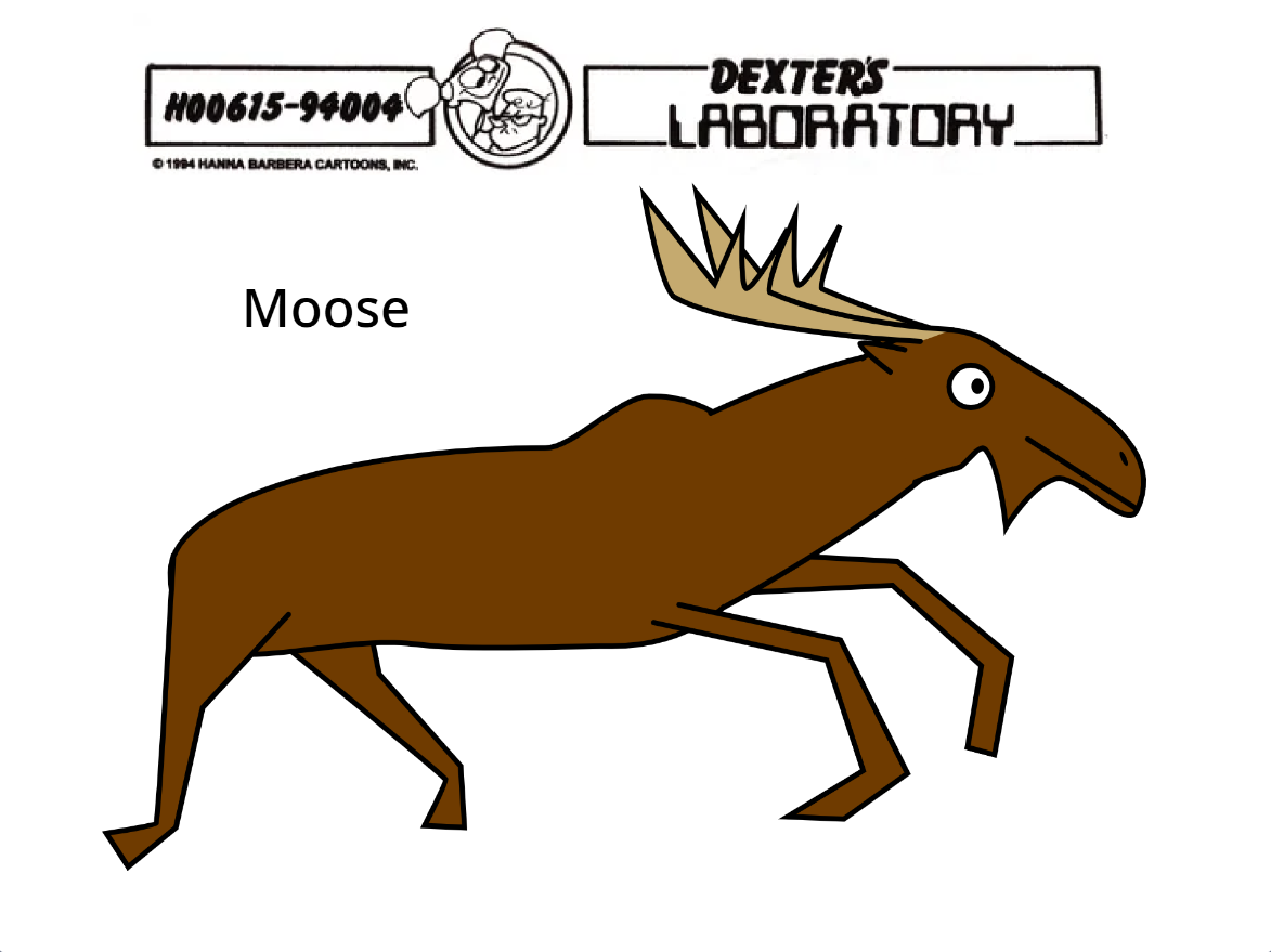 DL Model Coloring Sheets: Moose by zippyzoomy5 on DeviantArt