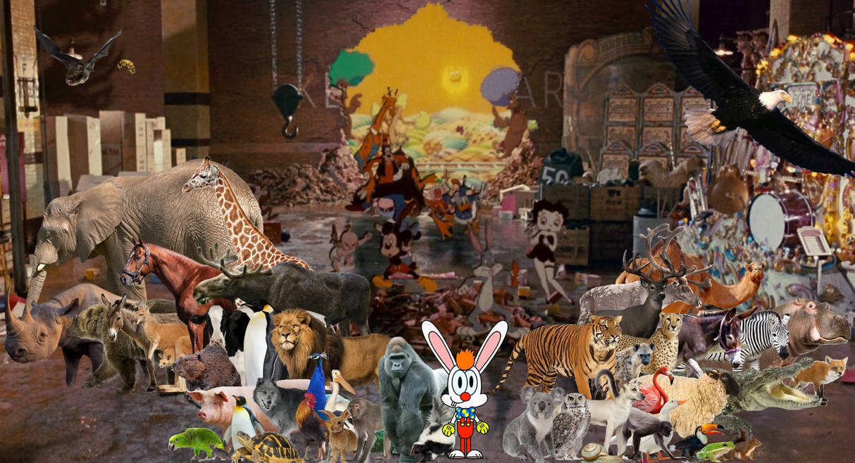 Roger Rabbit Humanized Roger Rabbit With Animals by zippyzoomy5 on DeviantArt