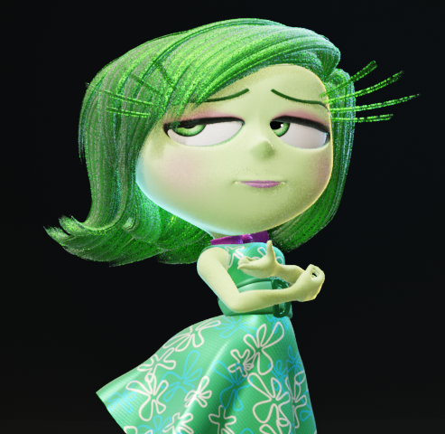Disgust Inflation Deviantart Disgust (Inside Out Render) 2 by zippyzoomy5 on DeviantArt
