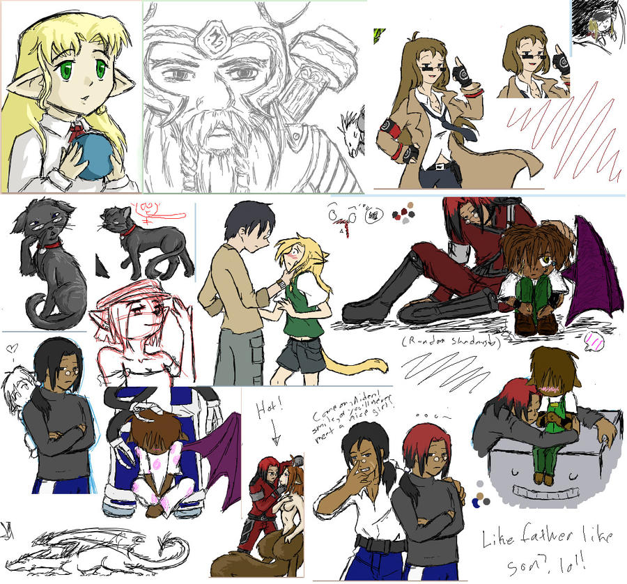 Iscribble dump 6