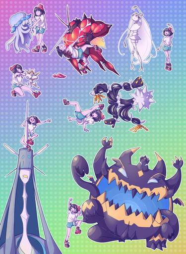 Pokemon Sun and Moon: Ultra Beasts as People by reidiantdawn on DeviantArt