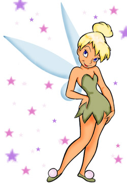 Tinker Bell - Coloured by Grimwarrior