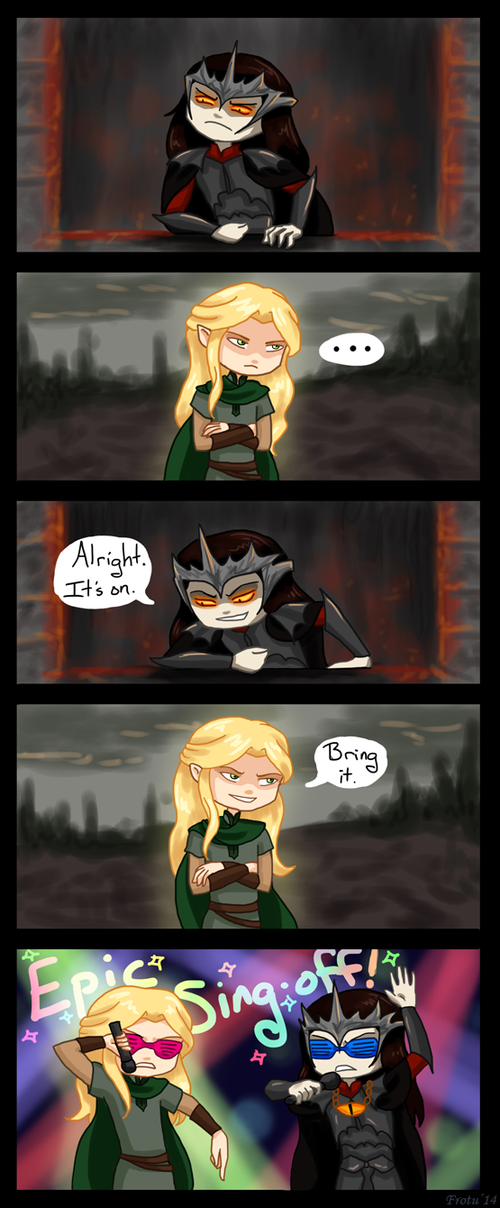 The Epic Sing-off by Frotu