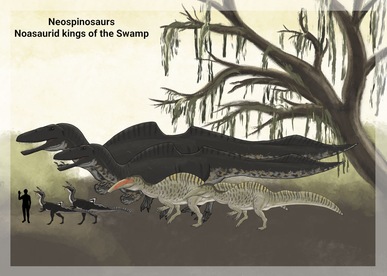 Neosaurus Neospinosaurs of Subterramundus by Noahsaurus51 on DeviantArt
