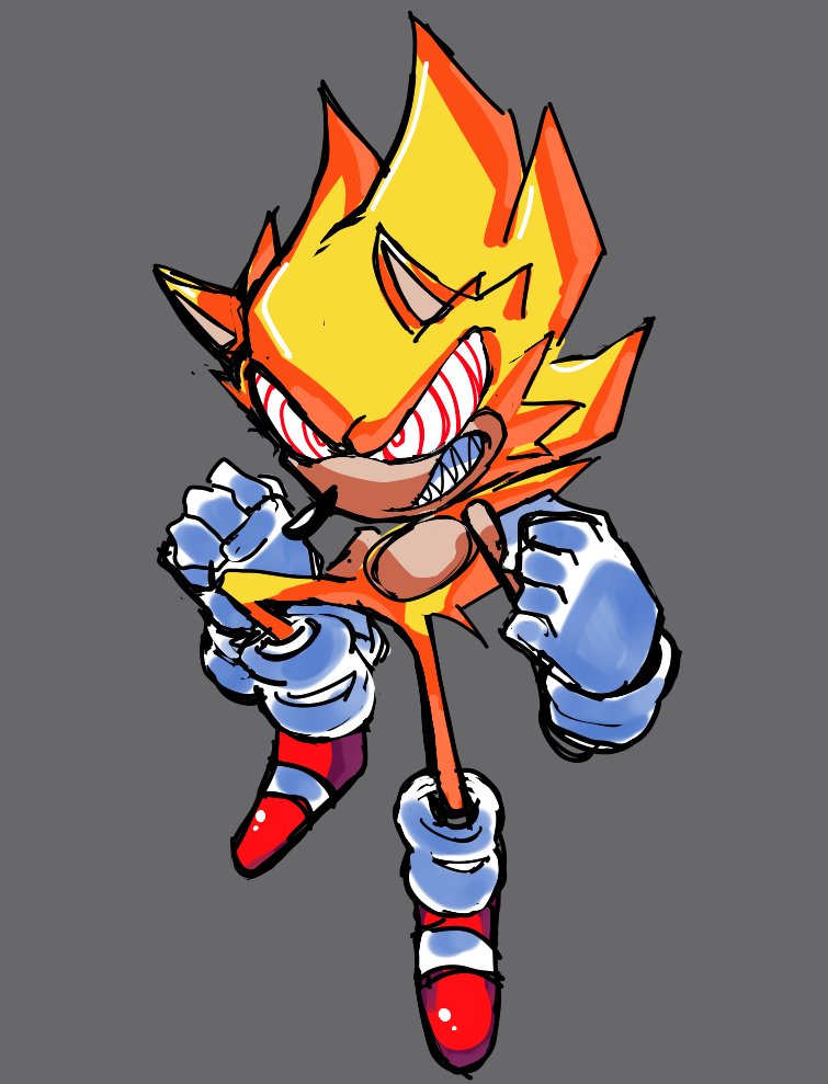 Fleetway Movie Sonic by HatSamPixie32 on DeviantArt