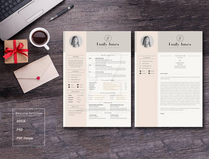 Resume cover letter template