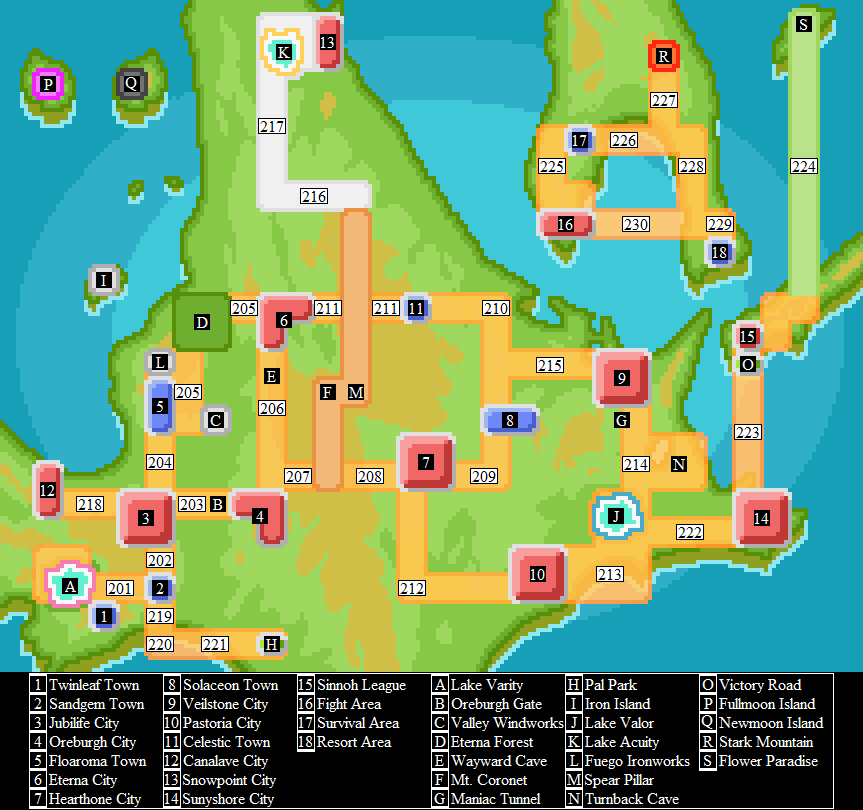 Labelled Sinnoh Map by VictorV111 on DeviantArt Labelled Sinnoh Map by VictorV111 on DeviantArt