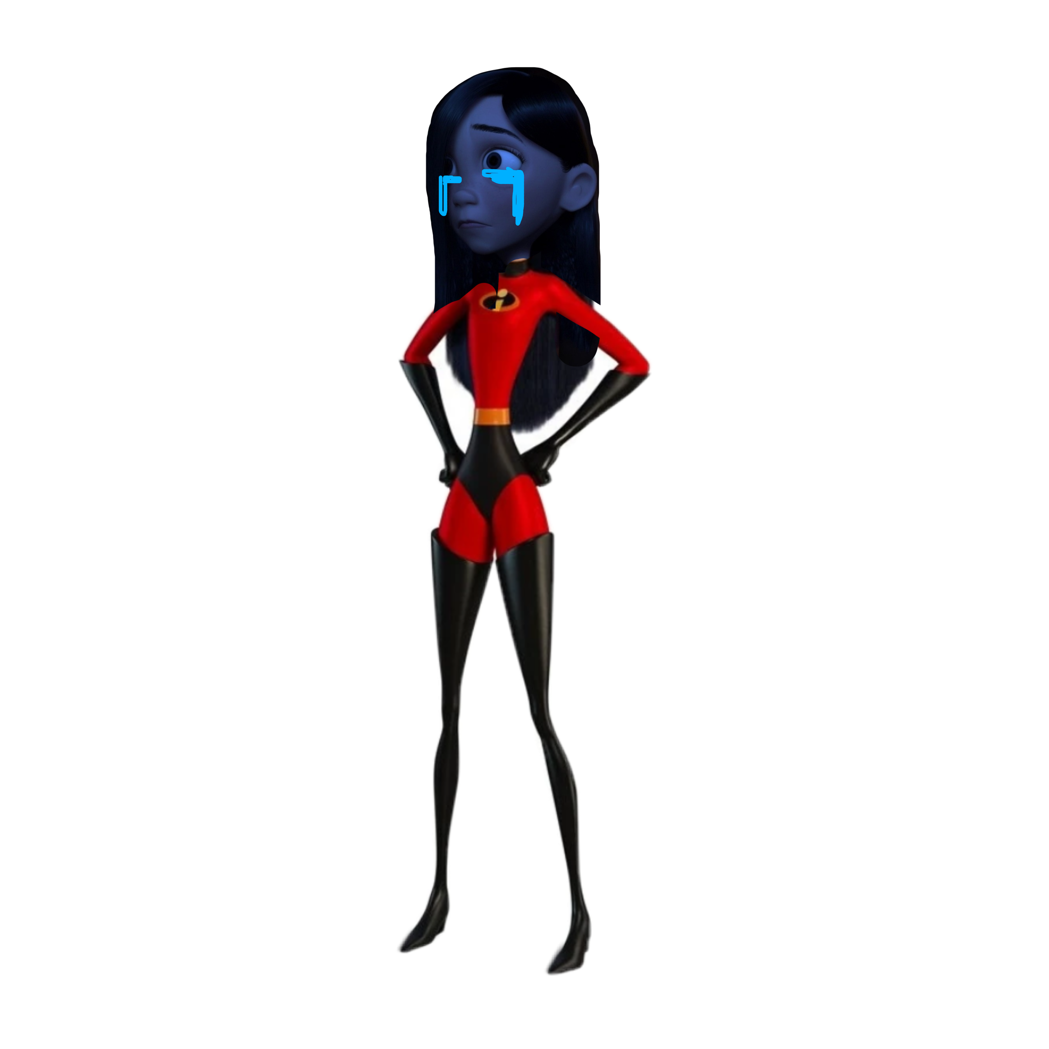 Violet Crying Violet Parr is Crying by Zamora30 on DeviantArt