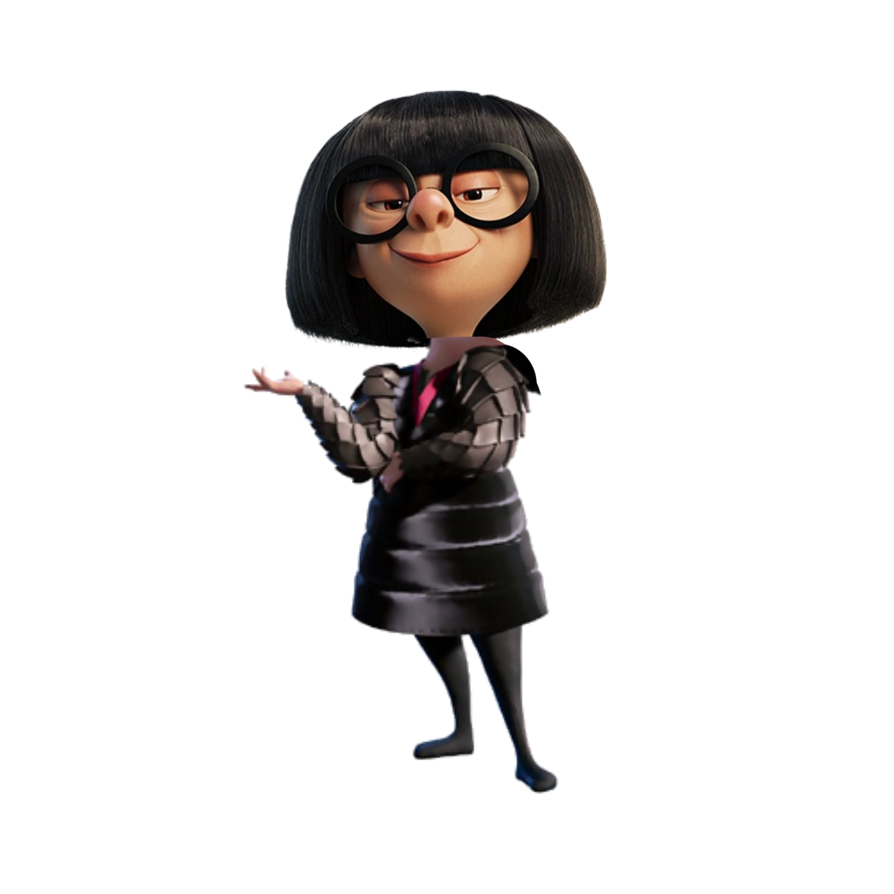 Edna Yapping T F. The adventure Begins. Edna Mode by Zamora30 on DeviantArt