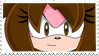 Katelyn the Hedgehog stamp