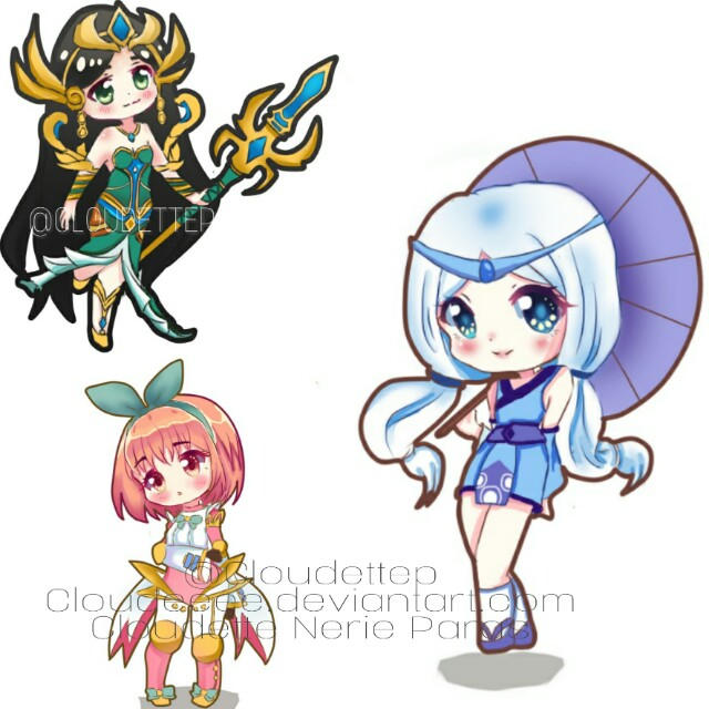 MLBB Girls Chibis by Cloudeeee on DeviantArt