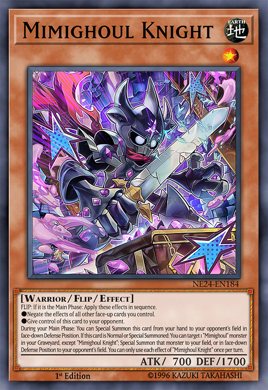 yugioh mimighoul cards Deck down monsters or you control a Mimighoul monster other than Mimighoul Master YuGiOh Trading Card Game The