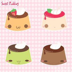 sweet pudding