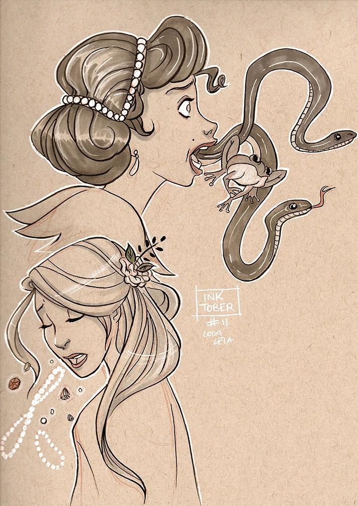Inktober 2016 - Day 11 by coda-leia