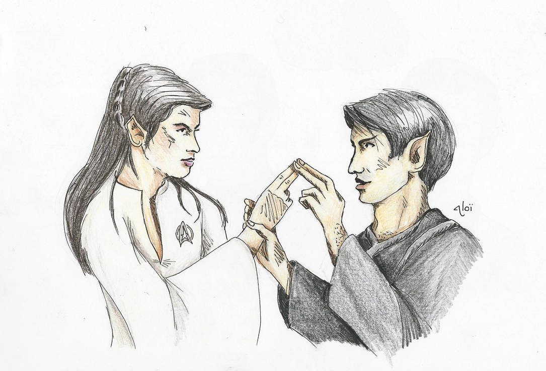 Pon Farr Kisses Teen Spock And Saavik By Aloiinthesky Pon Farr Kisses Teen Spock And Saavik By Aloiinthesky