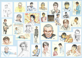 The many faces of Leonard Nimoy