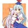 Mokou and Keine