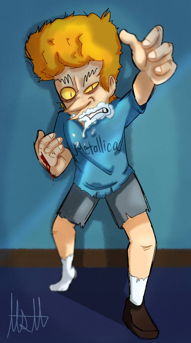 He got rabies by AllysonValley on DeviantArt