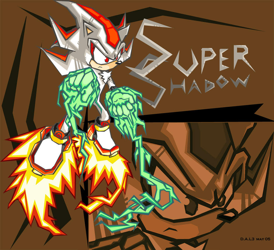 Super Shadow in battle style by woodduckprime on DeviantArt