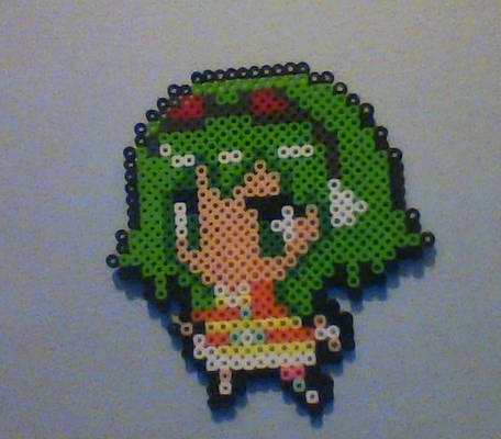 Vocaloid Perler- Megpoid Gumi