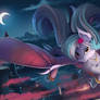 Flying to the dawn