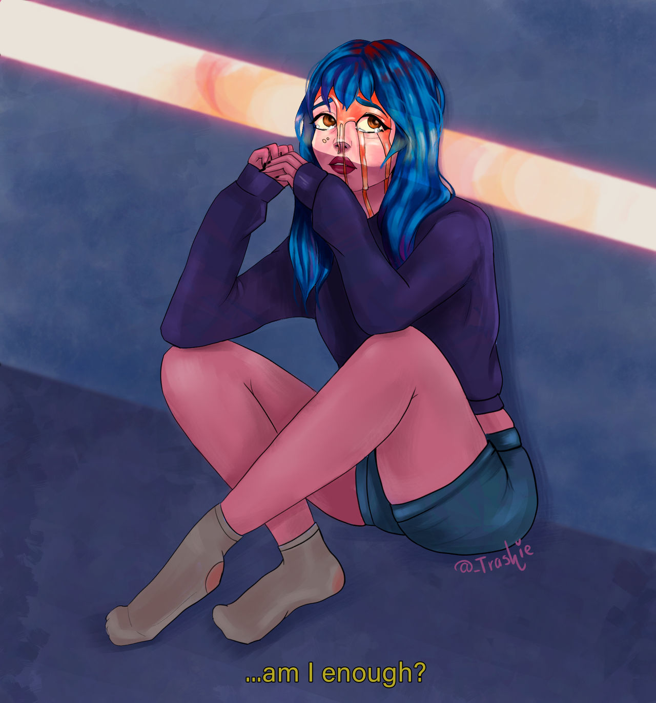 Deviantart Am Am I Enough by trashi3 on DeviantArt