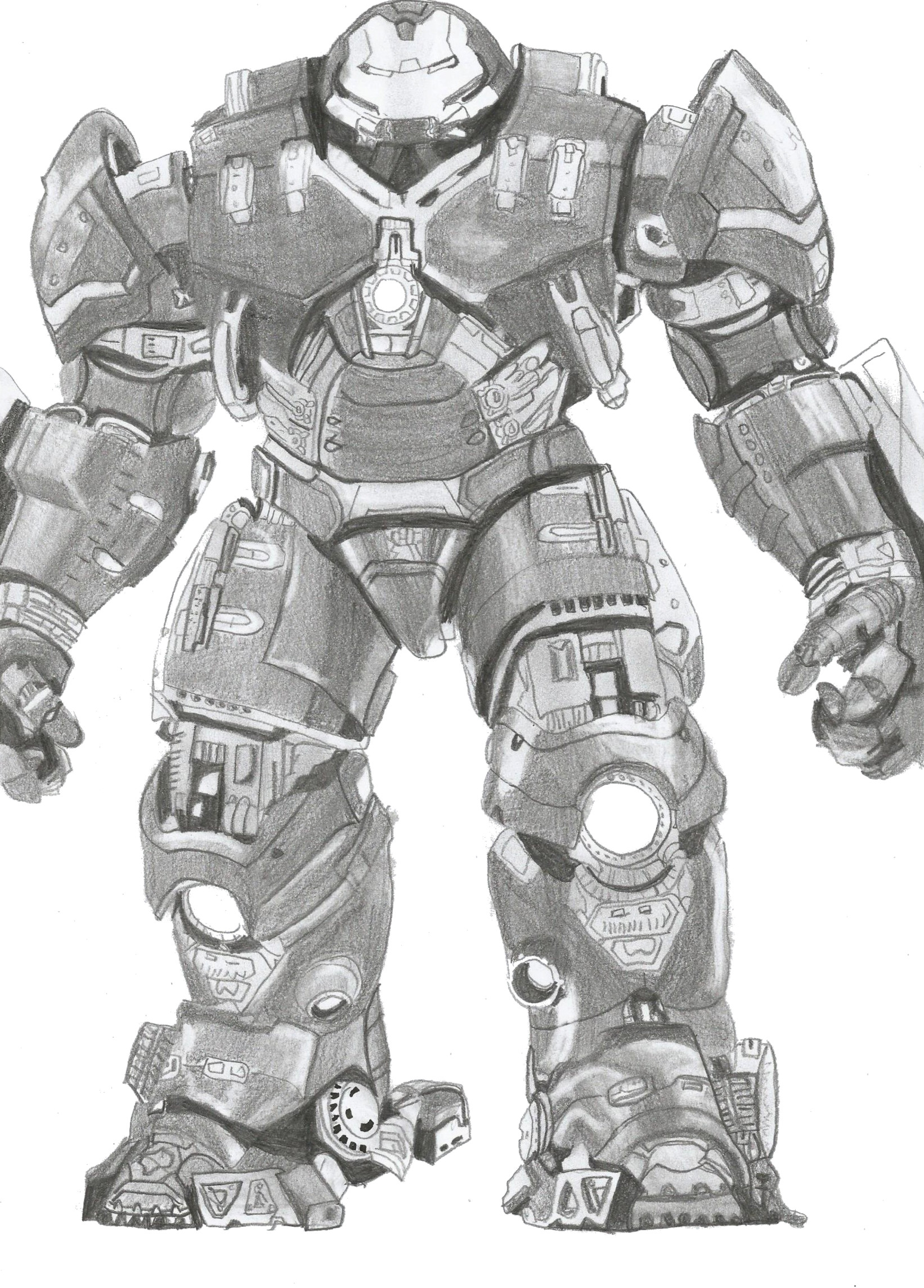 Iron man: Hulkbuster. by SLY-2 on DeviantArt