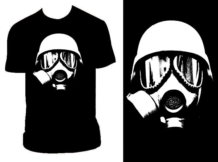 Gas Mask Black T By Pandapirate69 On Deviantart