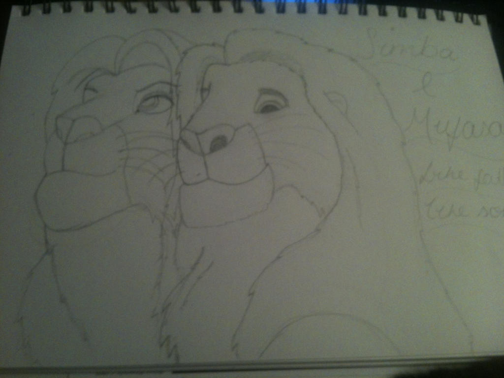 Musafa Simba Drawable The Lion King~ Simba and Mufasa by jazzerazz on DeviantArt