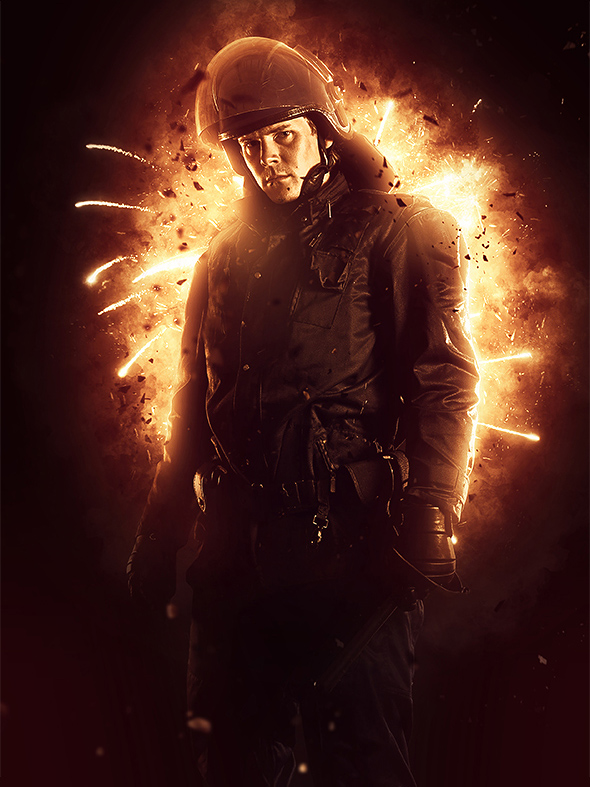 Explosion Photoshop Action by GraphixRiver on DeviantArt