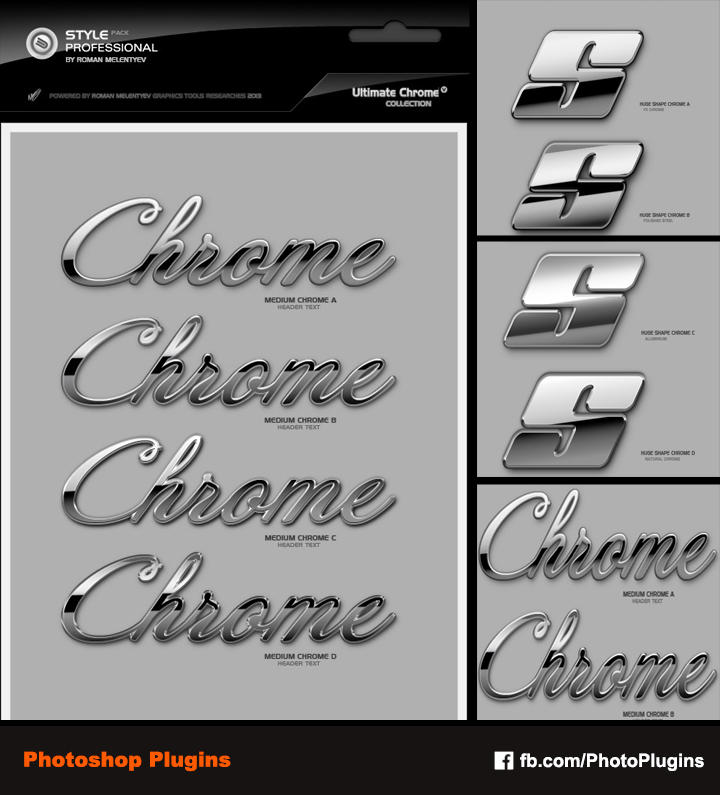 Ultimate Chrome Styles 2 Pro by GraphixRiver on DeviantArt