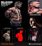 Blood Effect Photoshop Action
