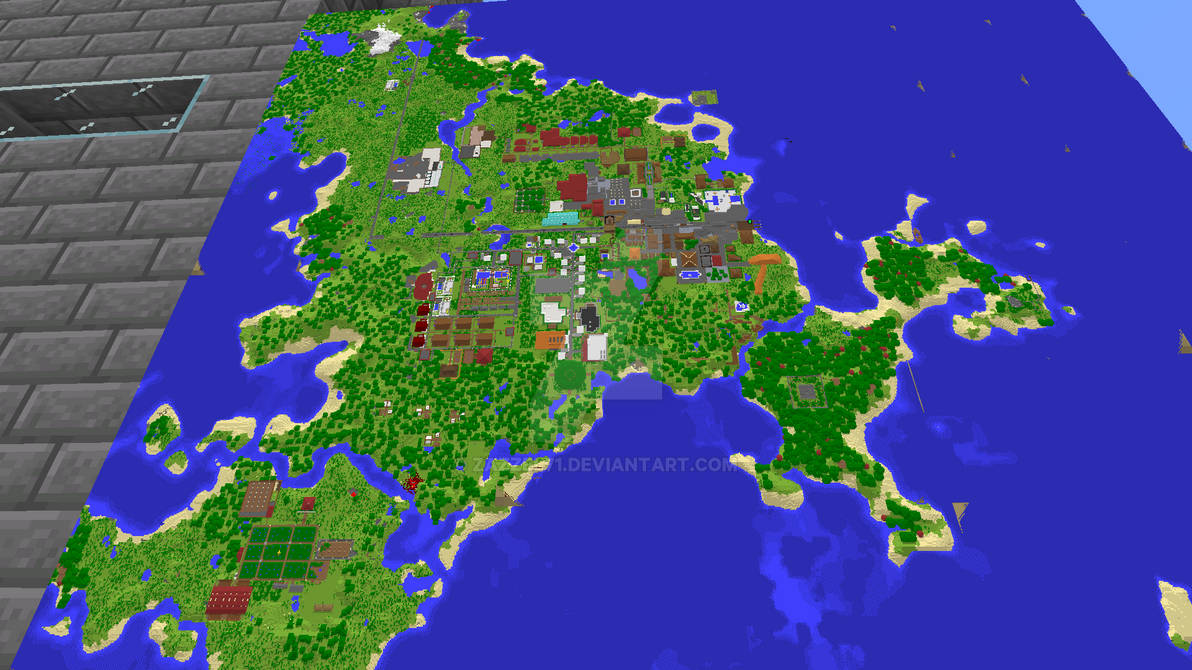 Map of Craftview by Zazzel71 on DeviantArt
