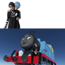 Turning Blue ~ Thomas x Turning Red Crossover Art