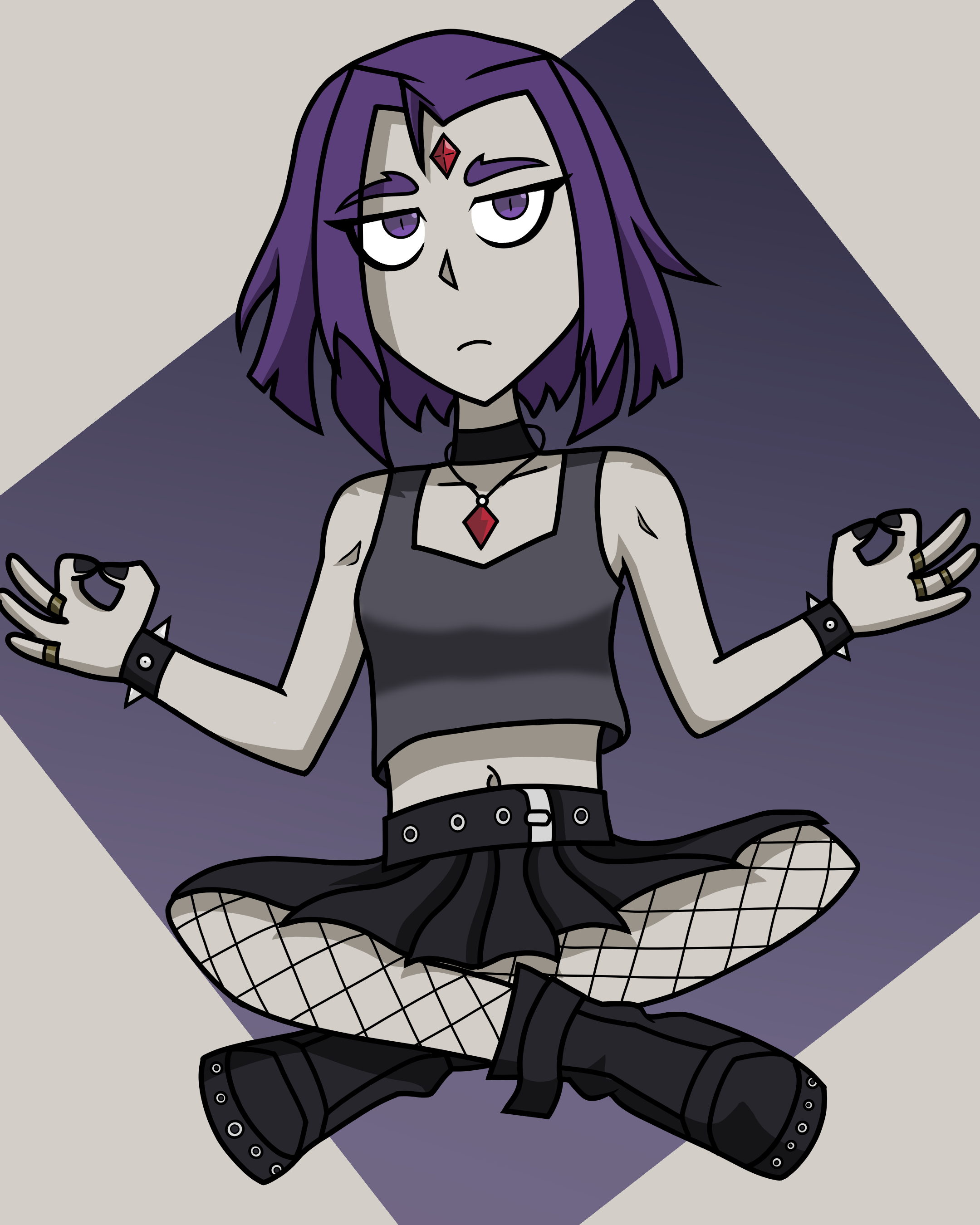 Casual Raven by flameheart39 on DeviantArt