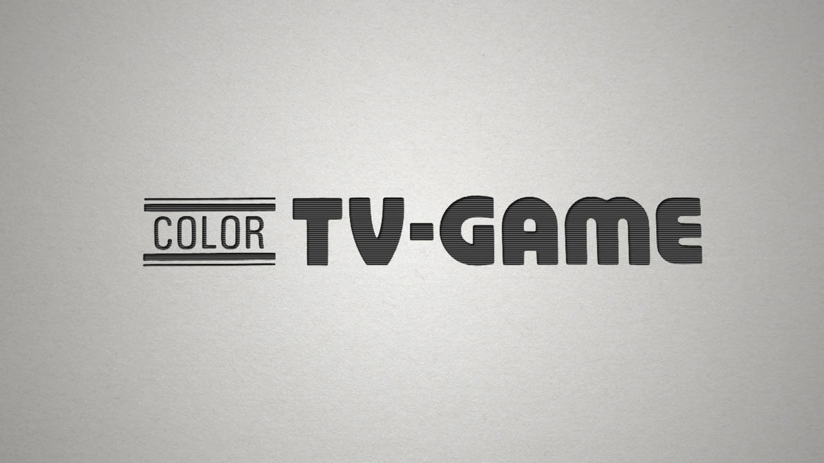 Game tv видео. Color TV игры. Надпись games TV. Color game телевизор. Color TV game logo.
