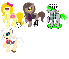 Back To School Ponies (1/4 open)