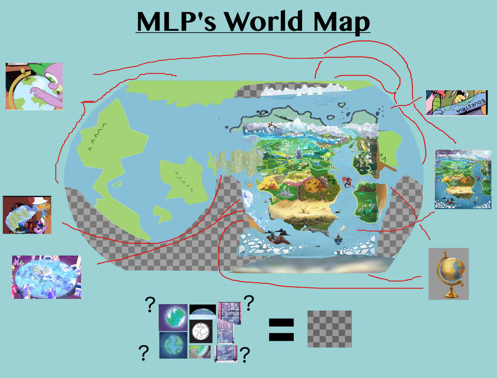 Zone Mlp MLP's world map by Fhoenox on DeviantArt