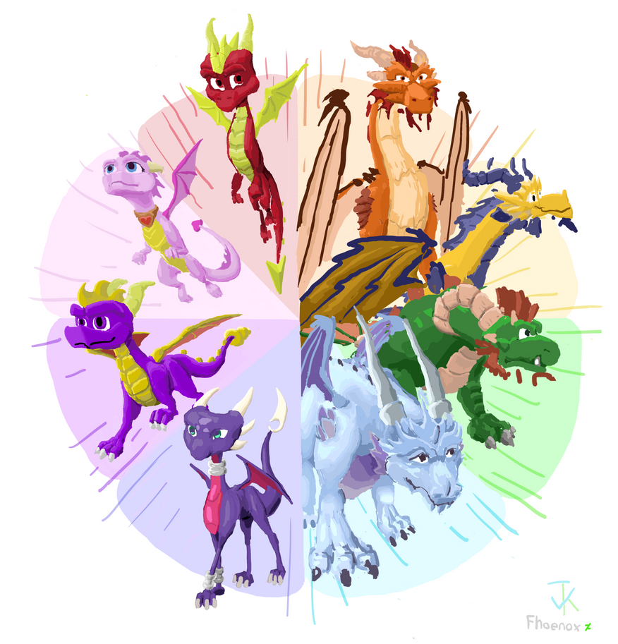 Dragon Color Wheel by Fhoenox on DeviantArt