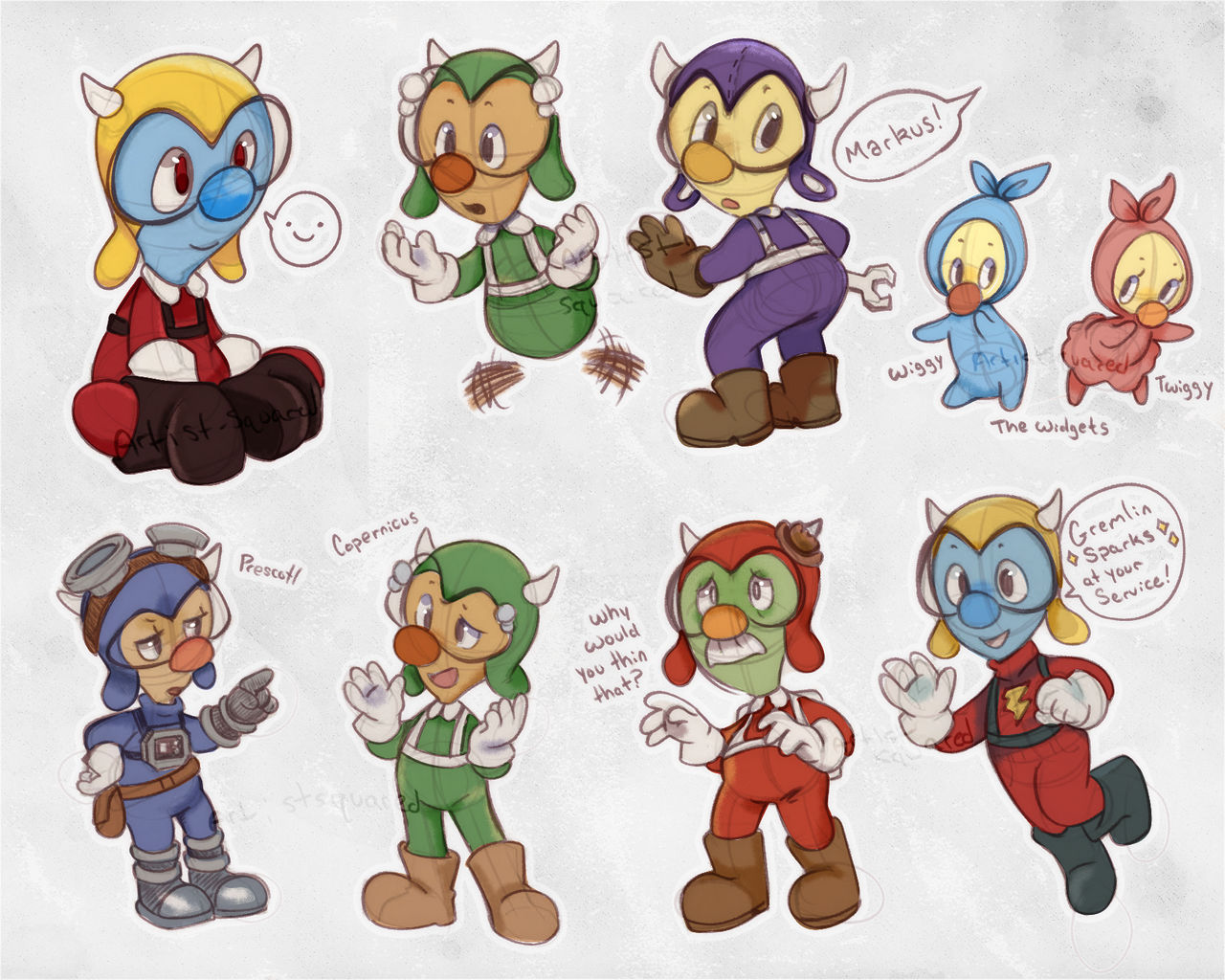 Gremlins by Artist-squared on DeviantArt