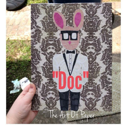 Dapper Black Rabbit Deviantart Dapper bunny by carriesclaycreatures on DeviantArt