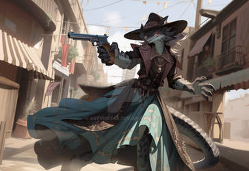 Kira The Dragon Gunslinger