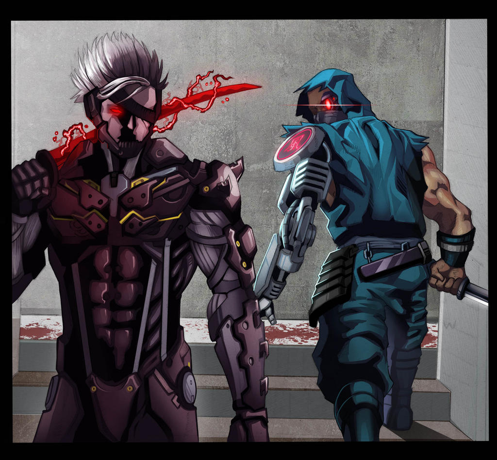 Cyborg Blood Raiden Cyborg Ninjas- Yaiba and Raiden by demonic-brute on DeviantArt