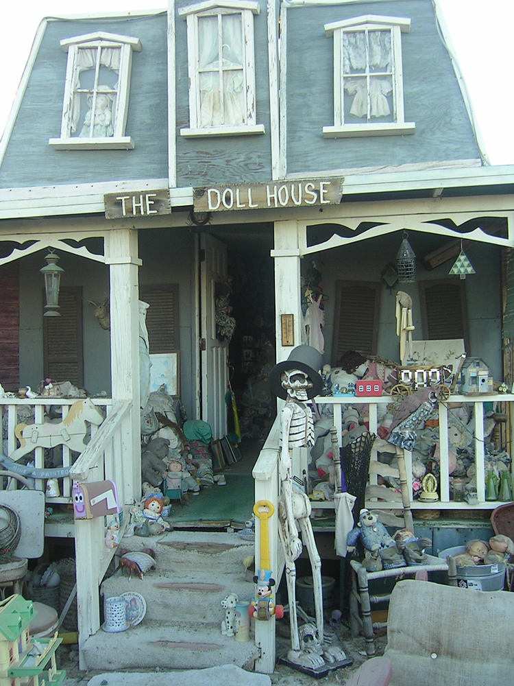 the dollhouse.