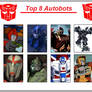 Top 8 Autobots