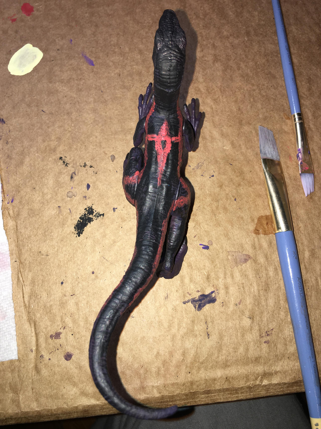 Raptor OC m (Back Markings) by PaleonProductions on DeviantArt